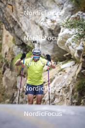 27.08.2024, Martell, Italy (ITA): Elia Zeni (ITA) - Biathlon summer training, Martell (ITA). www.nordicfocus.com. © Vanzetta/NordicFocus. Every downloaded picture is fee-liable.