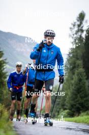 26.08.2024, Martell, Italy (ITA): Elia Zeni (ITA) - Biathlon summer training, Martell (ITA). www.nordicfocus.com. © Vanzetta/NordicFocus. Every downloaded picture is fee-liable.