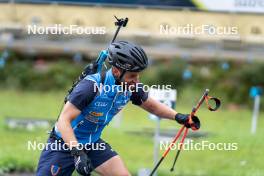 26.08.2024, Martell, Italy (ITA): Patrick Braunhofer (ITA) - Biathlon summer training, Martell (ITA). www.nordicfocus.com. © Vanzetta/NordicFocus. Every downloaded picture is fee-liable.