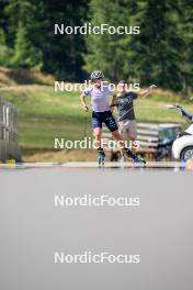 28.08.2024, Bessans, France (FRA): Jeanne Richard (FRA) - Biathlon summer training, Bessans (FRA). www.nordicfocus.com. © Authamayou/NordicFocus. Every downloaded picture is fee-liable.