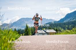 28.06.2024, Lavaze, Italy (ITA): Karoline Offigstad  Knotten (NOR) - Biathlon summer training, Lavaze (ITA). www.nordicfocus.com. © Barbieri/NordicFocus. Every downloaded picture is fee-liable.