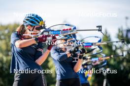 05.09.2024, Font-Romeu, France (FRA): Ella Halvarsson (SWE) - Biathlon summer training, Font-Romeu (FRA). www.nordicfocus.com. © Authamayou/NordicFocus. Every downloaded picture is fee-liable.