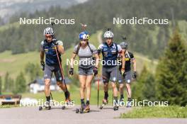 19.06.2024, Lavaze, Italy (ITA): Tommaso Giacomel (ITA) - Biathlon summer training, Lavaze (ITA). www.nordicfocus.com. © Vanzetta/NordicFocus. Every downloaded picture is fee-liable.