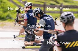 19.06.2024, Lavaze, Italy (ITA): Tommaso Giacomel (ITA) - Biathlon summer training, Lavaze (ITA). www.nordicfocus.com. © Vanzetta/NordicFocus. Every downloaded picture is fee-liable.