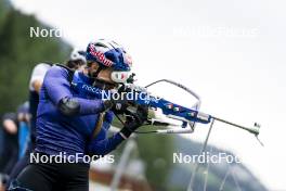 26.08.2024, Martell, Italy (ITA): Dorothea Wierer of Italy - Biathlon summer training, Martell (ITA). www.nordicfocus.com. © Vanzetta/NordicFocus. Every downloaded picture is fee-liable.