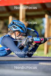 05.09.2024, Font-Romeu, France (FRA): Sara Andersson (SWE) - Biathlon summer training, Font-Romeu (FRA). www.nordicfocus.com. © Authamayou/NordicFocus. Every downloaded picture is fee-liable.