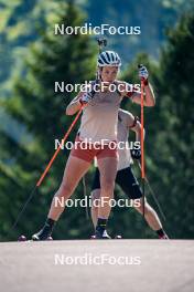 27.06.2024, Lavaze, Italy (ITA): Karoline Offigstad  Knotten (NOR) - Biathlon summer training, Lavaze (ITA). www.nordicfocus.com. © Barbieri/NordicFocus. Every downloaded picture is fee-liable.