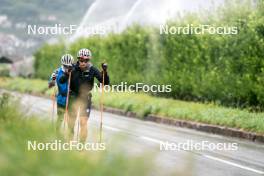 26.08.2024, Martell, Italy (ITA): Tommaso Giacomel (ITA) - Biathlon summer training, Martell (ITA). www.nordicfocus.com. © Vanzetta/NordicFocus. Every downloaded picture is fee-liable.