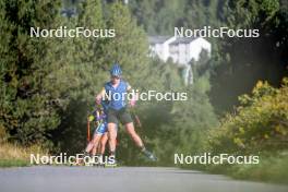 05.09.2024, Font-Romeu, France (FRA): Elvira Oeberg (SWE) - Biathlon summer training, Font-Romeu (FRA). www.nordicfocus.com. © Authamayou/NordicFocus. Every downloaded picture is fee-liable.