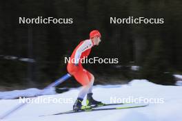 07.11.2024, Davos, Switzerland (SUI): Joscha Burkhalter (SUI) - Biathlon training, snowfarming track, Davos (SUI). www.nordicfocus.com. © Manzoni/NordicFocus. Every downloaded picture is fee-liable.