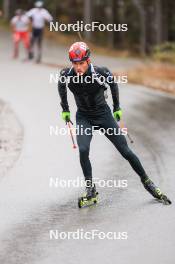 13.10.2024, Ramsau am Dachstein, Austria (AUT): Jeremy Finello (SUI) - Biathlon summer training, Ramsau am Dachstein (AUT). www.nordicfocus.com. © Manzoni/NordicFocus. Every downloaded picture is fee-liable.