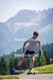 31.07.2024, Lavaze, Italy (ITA): Antonin Guigonnat (FRA) - Biathlon summer training, Lavaze (ITA). www.nordicfocus.com. © Barbieri/NordicFocus. Every downloaded picture is fee-liable.