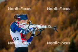 07.11.2024, Bessans, France (FRA): Paula Botet (FRA) - Biathlon summer training, Bessans (FRA). www.nordicfocus.com. © Authamayou/NordicFocus. Every downloaded picture is fee-liable.