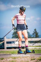 06.08.2024, Lavaze, Italy (ITA): Lea Rothschopf (AUT) - Biathlon summer training, Lavaze (ITA). www.nordicfocus.com. © Barbieri/NordicFocus. Every downloaded picture is fee-liable.