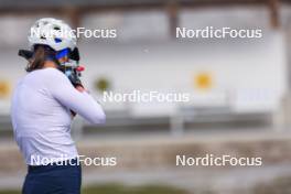 11.10.2024, Ramsau am Dachstein, Austria (AUT): Zuzana Remenova (SVK) - Biathlon summer training, Dachsteinglacier, Ramsau am Dachstein (AUT). www.nordicfocus.com. © Manzoni/NordicFocus. Every downloaded picture is fee-liable.