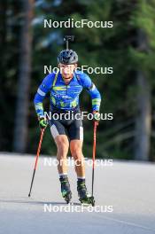 12.10.2024, Ramsau am Dachstein, Austria (AUT): Dmytro Pidruchnyi (UKR) - Biathlon summer training, Ramsau am Dachstein (AUT). www.nordicfocus.com. © Manzoni/NordicFocus. Every downloaded picture is fee-liable.