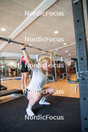 18.06.2024, Tignes, France (FRA): Sophie Chauveau (FRA) - Biathlon summer training, Tignes (FRA). www.nordicfocus.com. © Authamayou/NordicFocus. Every downloaded picture is fee-liable.