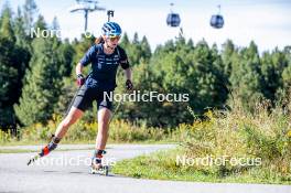 05.09.2024, Font-Romeu, France (FRA): Ella Halvarsson (SWE) - Biathlon summer training, Font-Romeu (FRA). www.nordicfocus.com. © Authamayou/NordicFocus. Every downloaded picture is fee-liable.