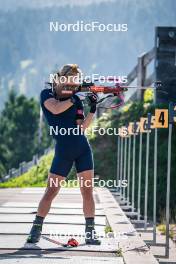 31.07.2024, Lavaze, Italy (ITA): Anna Gandler (AUT) - Biathlon summer training, Lavaze (ITA). www.nordicfocus.com. © Barbieri/NordicFocus. Every downloaded picture is fee-liable.