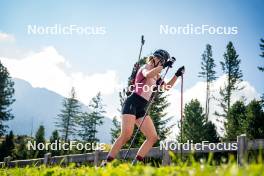 06.08.2024, Lavaze, Italy (ITA): Lea Rothschopf (AUT) - Biathlon summer training, Lavaze (ITA). www.nordicfocus.com. © Barbieri/NordicFocus. Every downloaded picture is fee-liable.