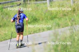 18.07.2024, Lenzerheide, Switzerland (SUI): Vaclav Cervenka (USA) - Biathlon summer training, Lenzerheide (SUI). www.nordicfocus.com. © Manzoni/NordicFocus. Every downloaded picture is fee-liable.