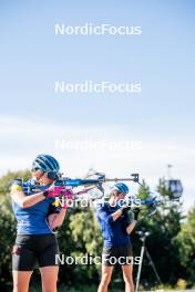 05.09.2024, Font-Romeu, France (FRA): Elvira Oeberg (SWE) - Biathlon summer training, Font-Romeu (FRA). www.nordicfocus.com. © Authamayou/NordicFocus. Every downloaded picture is fee-liable.