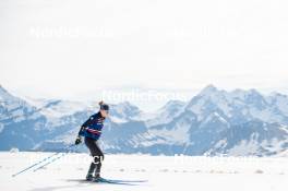 18.06.2024, Tignes, France (FRA): Sophie Chauveau (FRA) - Biathlon summer training, Tignes (FRA). www.nordicfocus.com. © Authamayou/NordicFocus. Every downloaded picture is fee-liable.