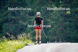 17.07.2024, Martell, Italy (ITA): Michela Carrara (ITA) - Biathlon summer training, Martell (ITA). www.nordicfocus.com. © Barbieri/NordicFocus. Every downloaded picture is fee-liable.