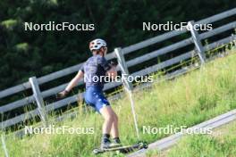 18.07.2024, Lenzerheide, Switzerland (SUI): Bjorn Westervelt (USA) - Biathlon summer training, Lenzerheide (SUI). www.nordicfocus.com. © Manzoni/NordicFocus. Every downloaded picture is fee-liable.