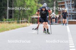 04.09.2024, Lenzerheide, Switzerland (SUI): Johannes Dale-Skjevdal (NOR) - Biathlon summer training, Lenzerheide (SUI). www.nordicfocus.com. © Manzoni/NordicFocus. Every downloaded picture is fee-liable.