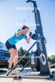 05.09.2024, Font-Romeu, France (FRA): Hanna Oeberg (SWE) - Biathlon summer training, Font-Romeu (FRA). www.nordicfocus.com. © Authamayou/NordicFocus. Every downloaded picture is fee-liable.