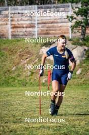 31.07.2024, Lavaze, Italy (ITA): Anna Gandler (AUT) - Biathlon summer training, Lavaze (ITA). www.nordicfocus.com. © Barbieri/NordicFocus. Every downloaded picture is fee-liable.