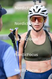 15.07.2024, Lenzerheide, Switzerland (SUI): Deedra Irwin (USA) - Biathlon summer training, Lenzerheide (SUI). www.nordicfocus.com. © Manzoni/NordicFocus. Every downloaded picture is fee-liable.