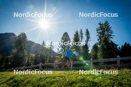 29.09.2024, Lavaze, Italy (ITA): Lisa Vittozzi (ITA) - Biathlon summer training, Lavaze (ITA). www.nordicfocus.com. © Barbieri/NordicFocus. Every downloaded picture is fee-liable.