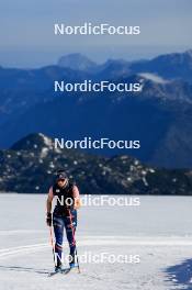 14.10.2024, Ramsau am Dachstein, Austria (AUT): Julia Simon (FRA) - Biathlon summer training, Dachsteinglacier, Ramsau am Dachstein (AUT). www.nordicfocus.com. © Manzoni/NordicFocus. Every downloaded picture is fee-liable.