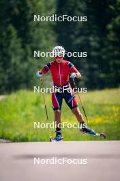 28.06.2024, Lavaze, Italy (ITA): Ingrid Landmark Tandrevold (NOR) - Biathlon summer training, Lavaze (ITA). www.nordicfocus.com. © Barbieri/NordicFocus. Every downloaded picture is fee-liable.