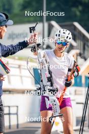 17.07.2024, Martell, Italy (ITA): Rebecca Passler (ITA) - Biathlon summer training, Martell (ITA). www.nordicfocus.com. © Barbieri/NordicFocus. Every downloaded picture is fee-liable.