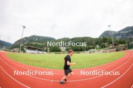 03.07.2024, Saint-Claude, France (FRA): Romain Hurtault (FRA) - Biathlon summer training, Premanon (FRA). www.nordicfocus.com. © Manzoni/NordicFocus. Every downloaded picture is fee-liable.