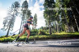 06.08.2024, Lavaze, Italy (ITA): Dunja Zdouc (AUT) - Biathlon summer training, Lavaze (ITA). www.nordicfocus.com. © Barbieri/NordicFocus. Every downloaded picture is fee-liable.