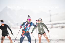 19.06.2024, Tignes, France (FRA): Camille Coupe (FRA) - Biathlon summer training, Tignes (FRA). www.nordicfocus.com. © Authamayou/NordicFocus. Every downloaded picture is fee-liable.