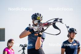 31.07.2024, Lavaze, Italy (ITA): Lea Rothschopf (AUT) - Biathlon summer training, Lavaze (ITA). www.nordicfocus.com. © Barbieri/NordicFocus. Every downloaded picture is fee-liable.