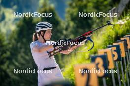 27.06.2024, Lavaze, Italy (ITA): Ida Lien (NOR) - Biathlon summer training, Lavaze (ITA). www.nordicfocus.com. © Barbieri/NordicFocus. Every downloaded picture is fee-liable.