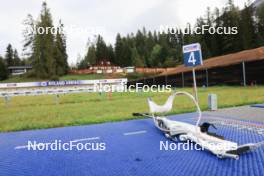 10.09.2024, Lenzerheide, Switzerland (SUI): Rifle of Aita Gasparin (SUI) - Biathlon summer training, Lenzerheide (SUI). www.nordicfocus.com. © Manzoni/NordicFocus. Every downloaded picture is fee-liable.