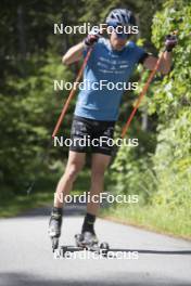 18.06.2024, Correncon-en-Vercors, France (FRA): Quentin Fillon Maillet (FRA) - Biathlon summer training, Correncon-en-Vercors (FRA). www.nordicfocus.com. © Joly/NordicFocus. Every downloaded picture is fee-liable.