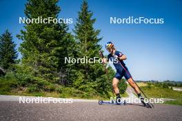 31.07.2024, Lavaze, Italy (ITA): Anna Gandler (AUT) - Biathlon summer training, Lavaze (ITA). www.nordicfocus.com. © Barbieri/NordicFocus. Every downloaded picture is fee-liable.