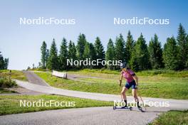 31.07.2024, Lavaze, Italy (ITA): Anna Juppe (AUT) - Biathlon summer training, Lavaze (ITA). www.nordicfocus.com. © Barbieri/NordicFocus. Every downloaded picture is fee-liable.