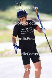 23.07.2024, Premanon, France (FRA): Antonin Guigonnat (FRA) - Biathlon summer training, Premanon (FRA). www.nordicfocus.com. © Manzoni/NordicFocus. Every downloaded picture is fee-liable.