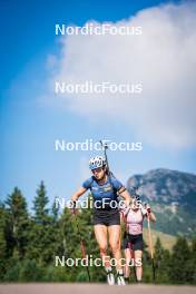 06.08.2024, Lavaze, Italy (ITA): Anna Andexer (AUT) - Biathlon summer training, Lavaze (ITA). www.nordicfocus.com. © Barbieri/NordicFocus. Every downloaded picture is fee-liable.