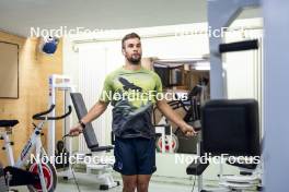 27.08.2024, Martell, Italy (ITA): Patrick Braunhofer (ITA) - Biathlon summer training, Martell (ITA). www.nordicfocus.com. © Vanzetta/NordicFocus. Every downloaded picture is fee-liable.