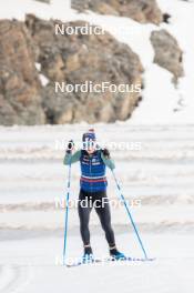 18.06.2024, Tignes, France (FRA): Sophie Chauveau (FRA) - Biathlon summer training, Tignes (FRA). www.nordicfocus.com. © Authamayou/NordicFocus. Every downloaded picture is fee-liable.